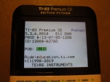 TI-83 Premium CE Edition Python