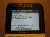 TI-83 Premium CE Edition Python