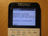 TI-83 Premium CE Edition Python