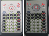 Early nspire keypad silkscreen