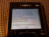 TI-Nspire CX II CAS DVT 1.1