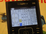 TI-Nspire CX CAS + py_keypad