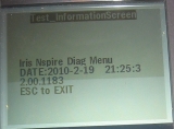 Diagnostic TI-NspireCAS TouchPad