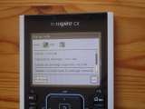 TI-Nspire CX + OS 4.5.4