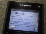 Nspire CX + Ndless 4.2 (nClock)