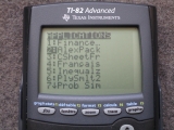 TI-82 Advanced + appli AlexPack