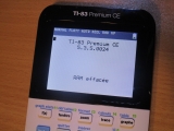 TI-83 Premium CE + OS 5.3.5