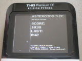 TI-83 Premium CE: Asteroids 3 CE