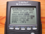 TI-84 Plus T : mode examen