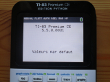 TI-83 Premium CE + OS 5.5