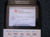 TI-83 Premium CE + Periodic 5.5