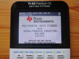 TI-83 Premium CE + PlySmlt2 5.5