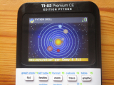 TI-83 Premium CE: Solar (Python)