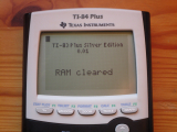 TI-84 Plus + OS 0.01