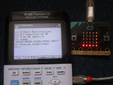 img2calc : TI-83PCE + micro:bit