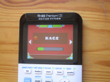 TI-83PCE + Geometry Dash & Rage