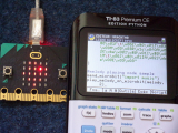 midi2calc : TI-83PCE + micro:bit