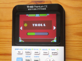 TI-83PCE + Geometry Dash & Troll