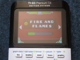 TI-83PCE : GDash + Fire & Flames