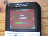 TI-83PCE + G. Dash & Not Sure