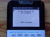 TI-83 Premium CE + OS 5.7