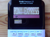 TI-83PCE + Pony Express CE