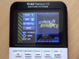TI-83PCE + Jetpack Joyride