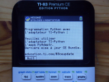TI-83PCE Python malade