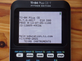 TI-84+CE-T Python malade