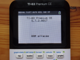TI-83 Premium CE + OS 5.7.2