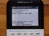 TI-83 Premium CE + OS 5.7.2