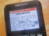 TI-84 Plus CE + mode exam orange