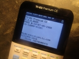 TI-83 Premium CE + OS 5.2.0.0035