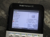 TI-83 Premium CE + Cesium