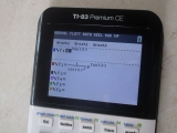 TI-83PCE + SymbolicDerivative