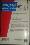 TI 92/92II du lycée à la prépa