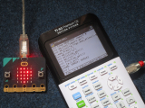 TI-83 Premium CE + micro:bit v2