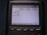 TI-82 Advanced Edition Python