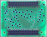 TI-92 I-0696O ROM Module Btm UV