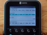 Zero ZGC3 2.18.3 Listes