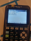 TI-84+CE + Dash script