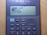 TI-30X Prio MathPrint - math