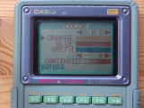 cfx-9900GC + réglages couleurs