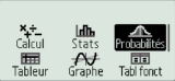 Casio Graph Light : appli Probas