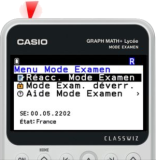 Graph Math+ : appli Mode Examen