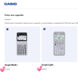 Cagnottes Casio rentrée 2024