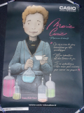 Poster Casio Marie Curie