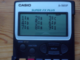 Casio fx-5800P