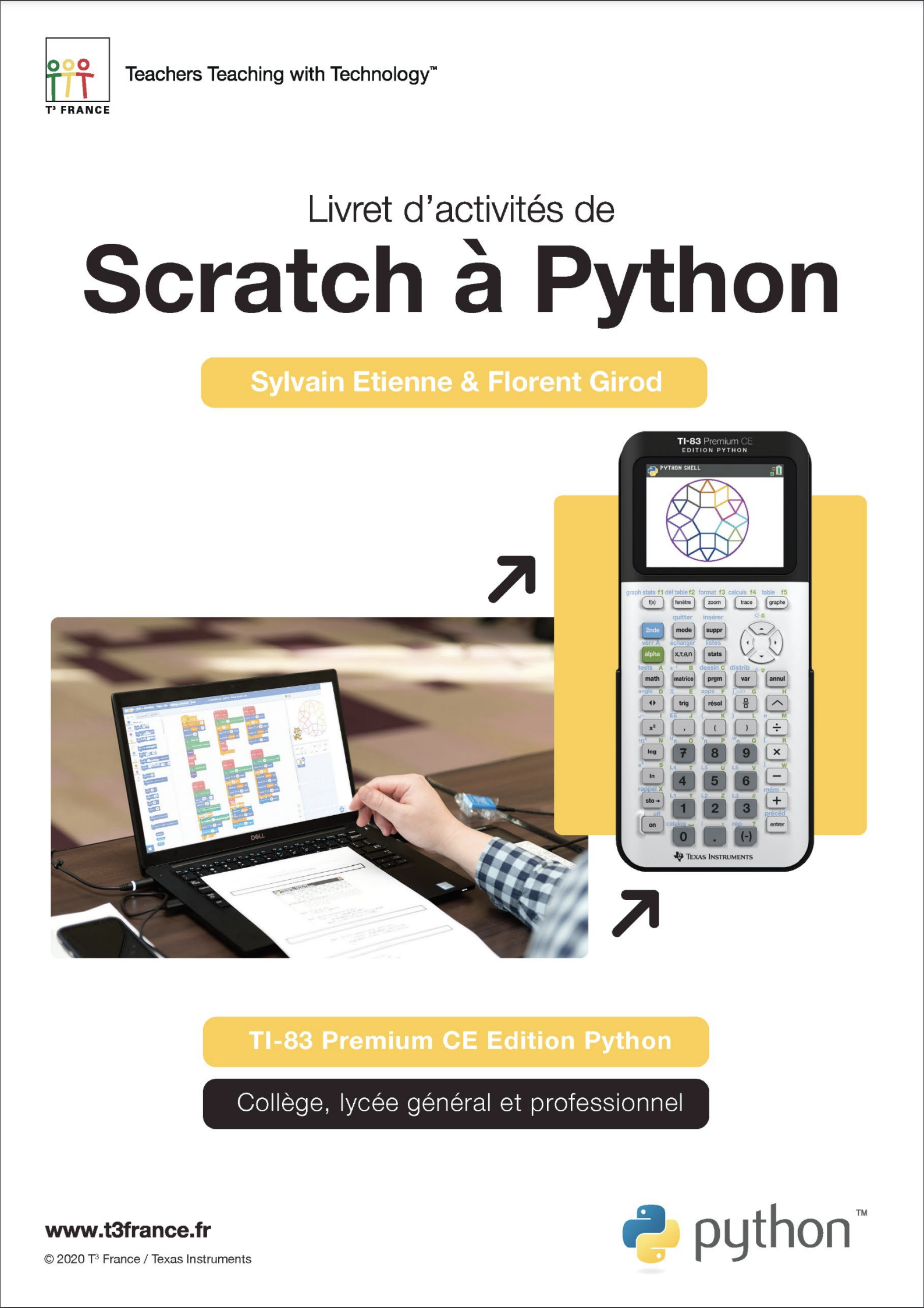 Programmation PYTHON et SCRATCH sur calculatrices, CASIO Éducation