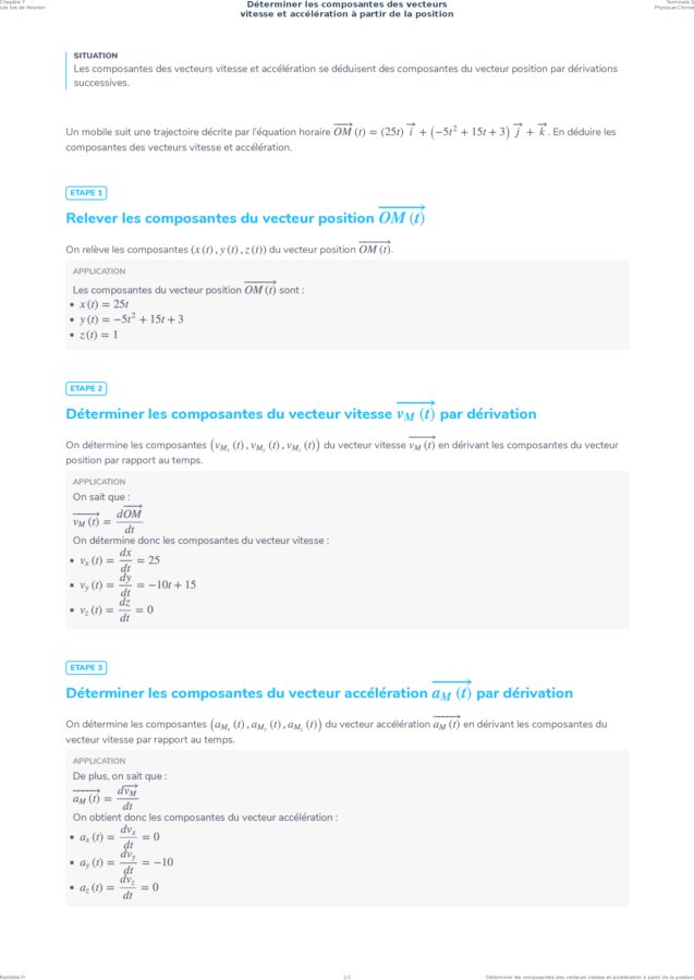 Ti Planet Methodes La Cinematique Et La Dynamique Newtonienne 1 Programme Mviewer Gx Creator Lua Nspire